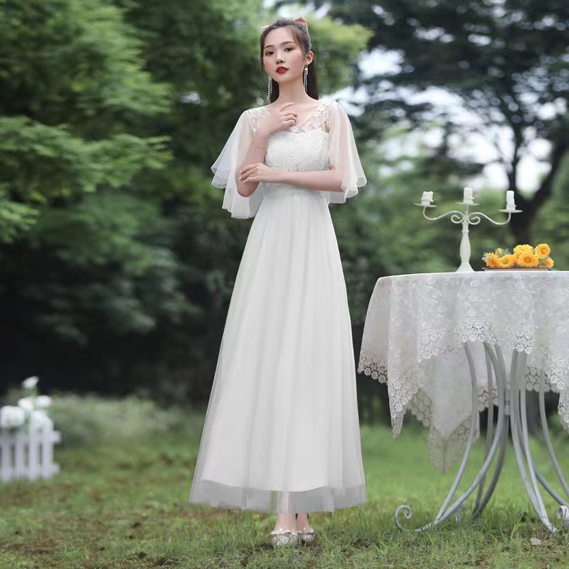 Váy phù dâu thiết kế sang trọng thoải mái cho nữ