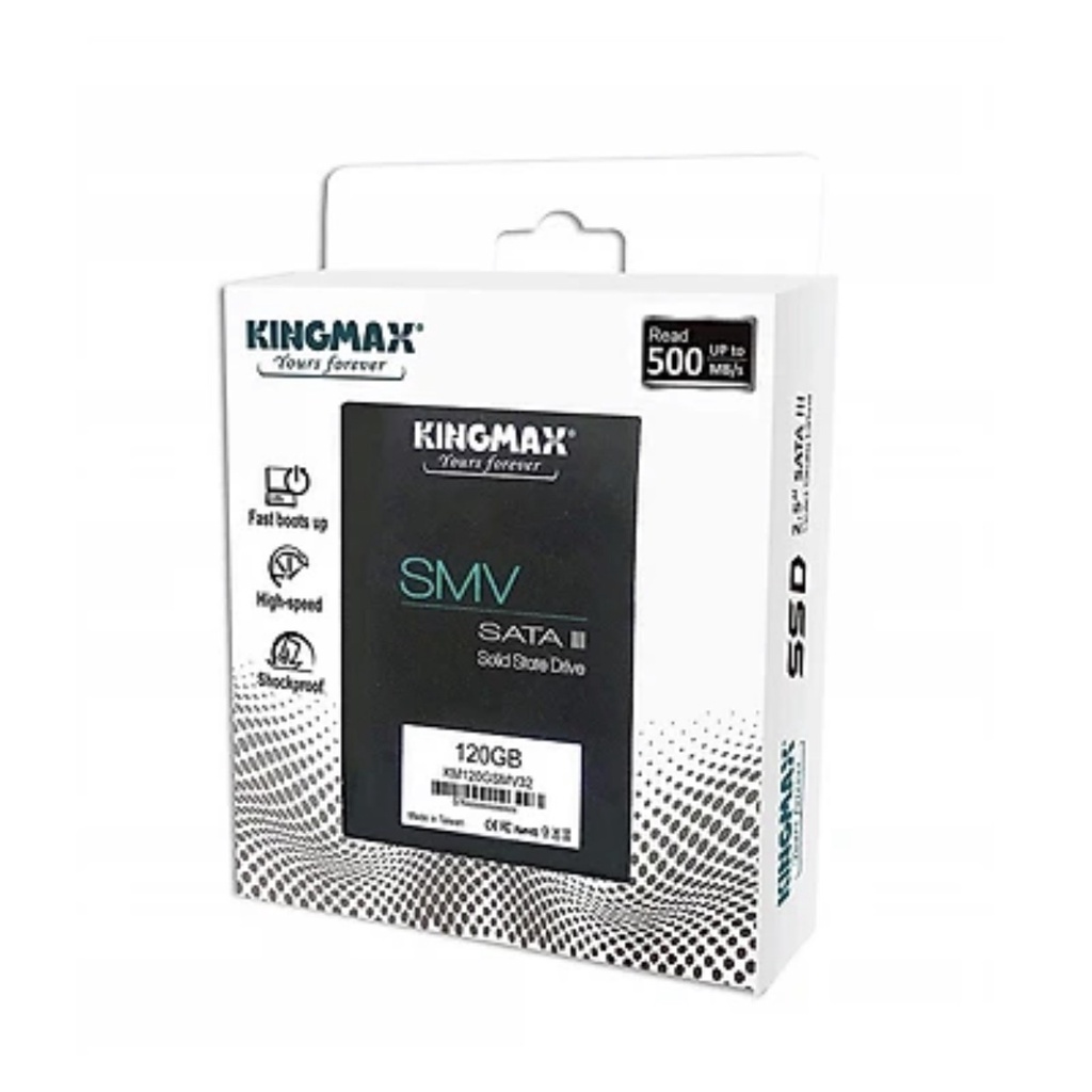 Ổ Cứng SSD 120GB Kingmax SMV32 SATA III - Hàng Chính Hãng