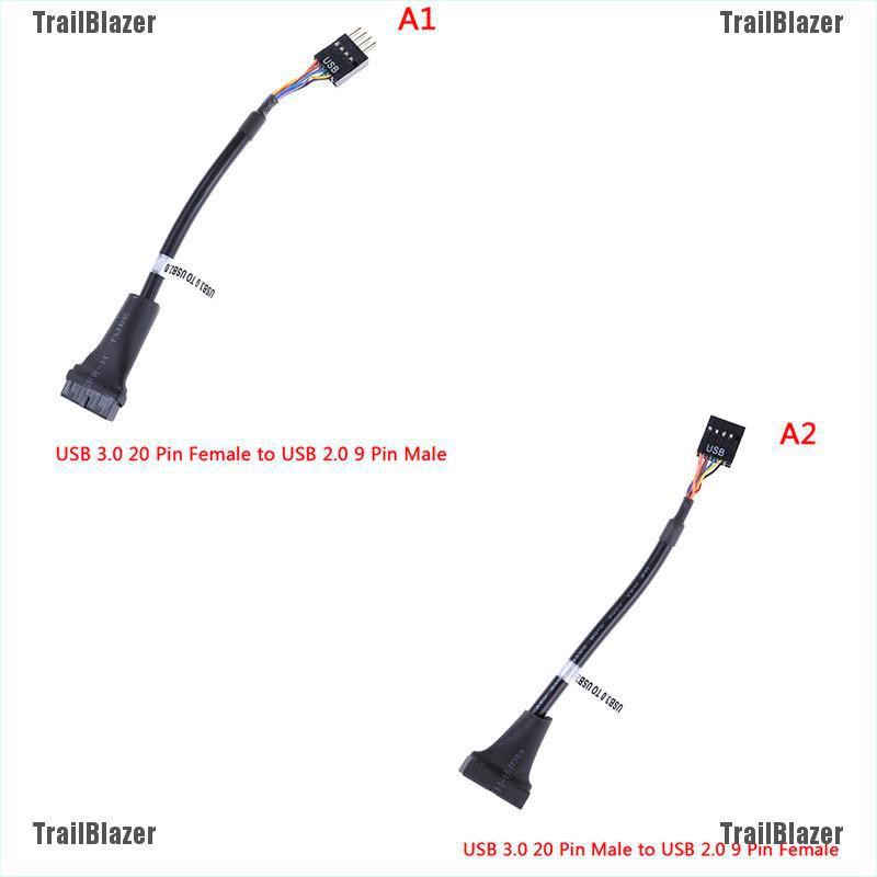 Bảng Mạch Chuyển Đổi usb 3.0 20 pin Sang usb 2.0 9 pin Chuyên Dụng