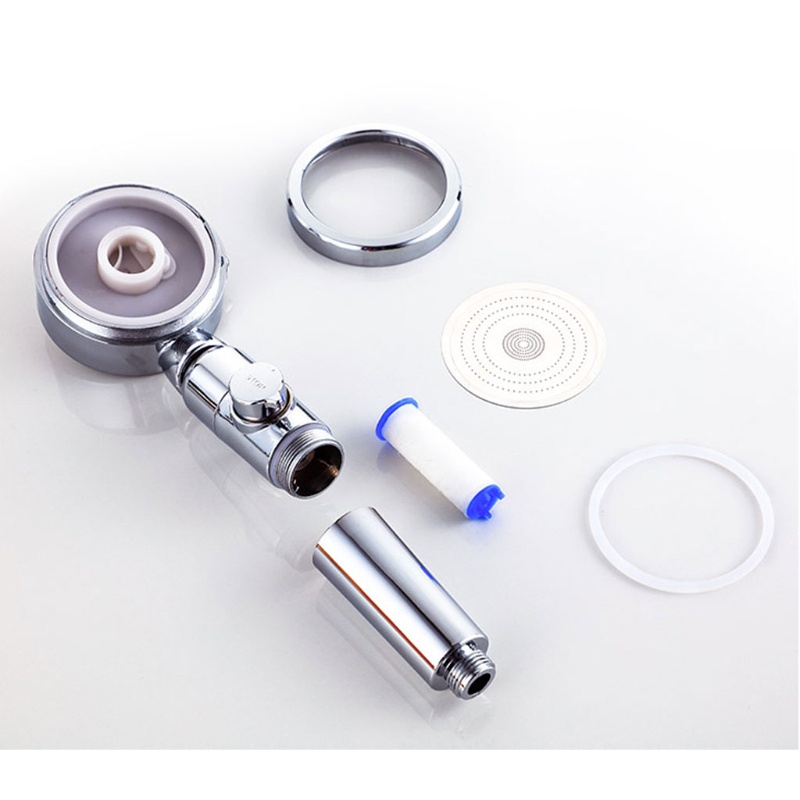 Vòi Hoa Sen 3 Chế Độ Có Ống Và Giá Đỡ Áp Suất Cao Cho SPA