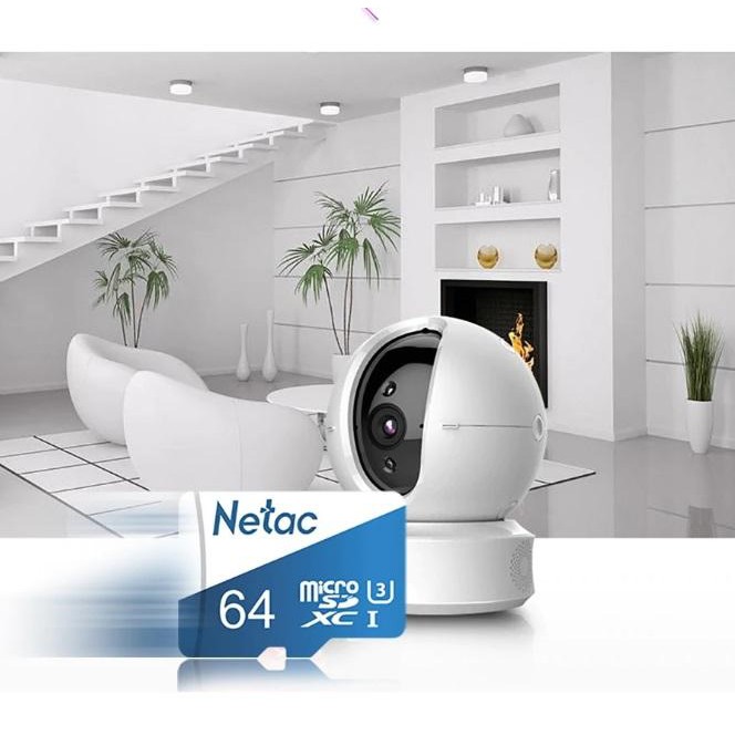 Thẻ nhớ microSDXC Netac Extreme 64GB U3 4K 100MB/s (Xanh)