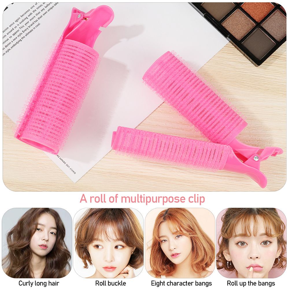 [Hàng mới về] Set 2 lô uốn tóc tạo kiểu thời trang sử dụng tiện lợi cho nữ