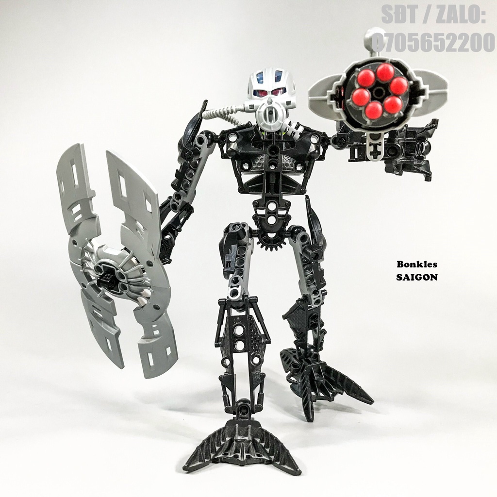 Đồ Chơi Mô Hình Vintage lắp ráp LEGO Bionicle: Toa Mahri Nuparu 8913 Chính Hãng Đan Mạch (2007)
