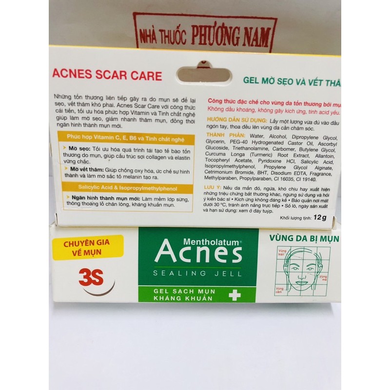 Gel bôi mụn ACNES-tuýp 18g