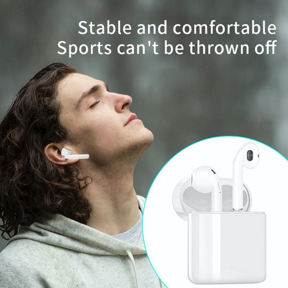 i20 TWS Bluetooth 5.0 Earphone Wireless Headset Binaural Call Stereo Earbud