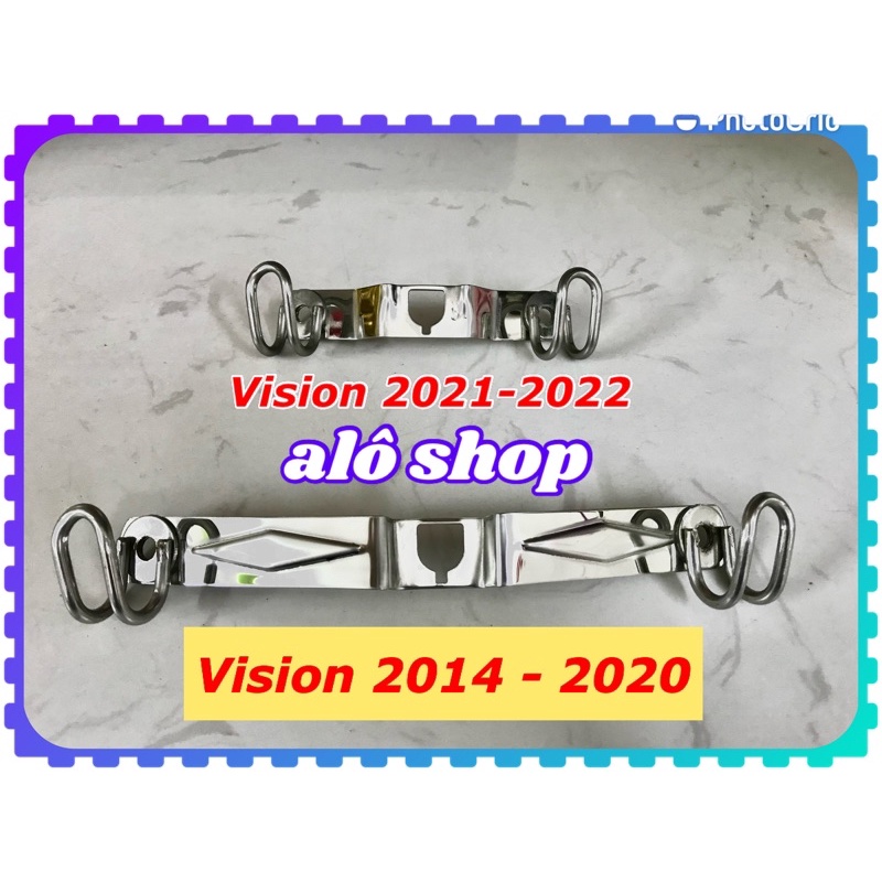 Móc treo đồ xe Vision 2014 ~ 2022 INOX cao cấp