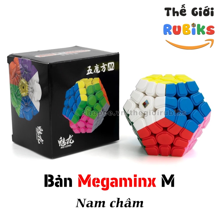 Rubik MoYu Megaminx M 3x3 Nam Châm. Biến Thể 12 Mặt Rubic 3x3x3 Cube. Đồ Chơi Giáo Dục Thông Minh Giải Trí.