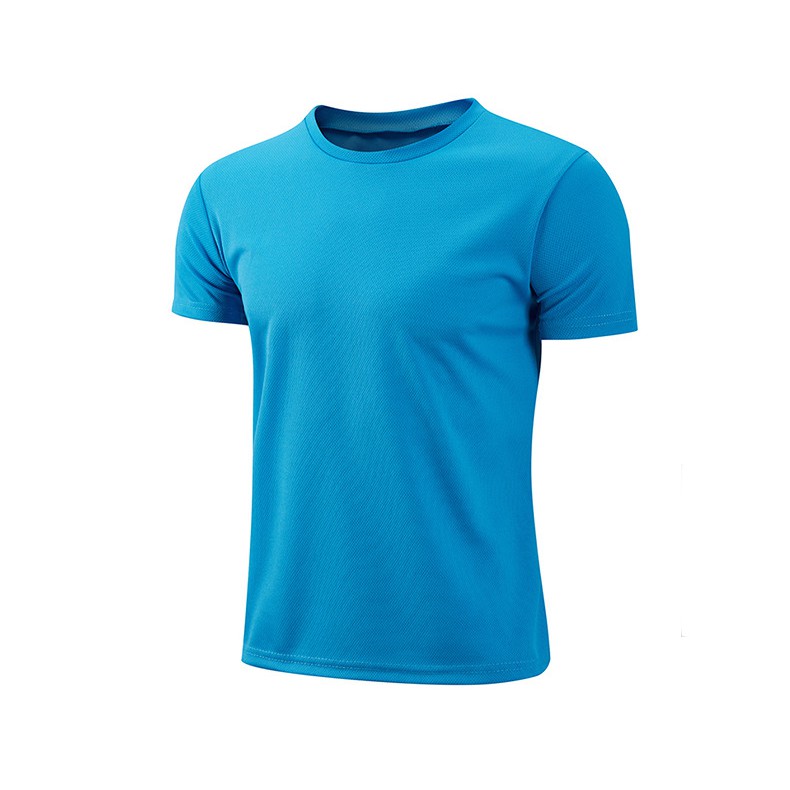 Summer Men's Round Neck T-shirt Loose Casual T-shirt Short Sleeve T-shirt Men's T-shirt Trend T-shirt Plain T-shirt Quick-drying Breathable T-shirt