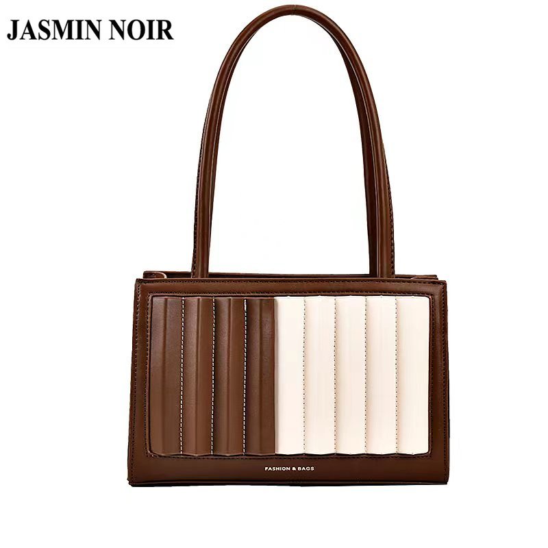 Túi xách JASMIN NOIR họa tiết kẻ sọc thời trang cho nữ