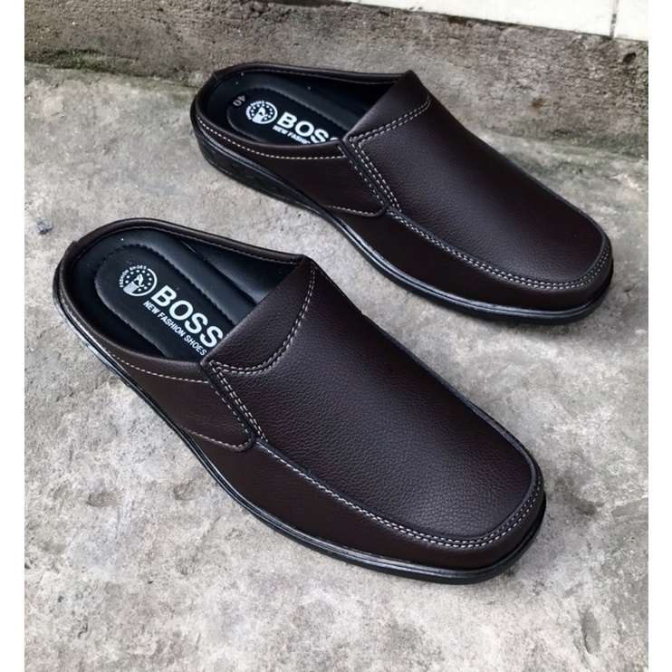 Giày sapo nam mẫu mới..da mềm..mang êm chân..mã SP18..màu nâu..đế khâu sẵn rất chắc chắn