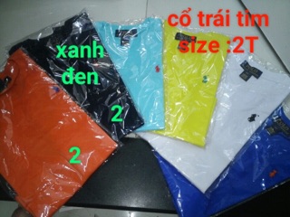 [FREESHIP đơn từ 0đ] Áo thun cổ tim 10kg -50kg
