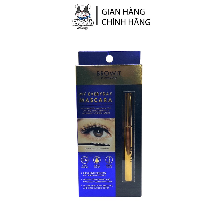 Mascara NongChat Browit Làm Dày Và Cong Mi My Everyday 5.5g