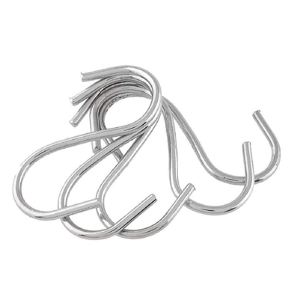Set 5 / 10 / 20 Móc Treo Đồ Hình Chữ S Bằng Thép Không Gỉ Tiện Dụng