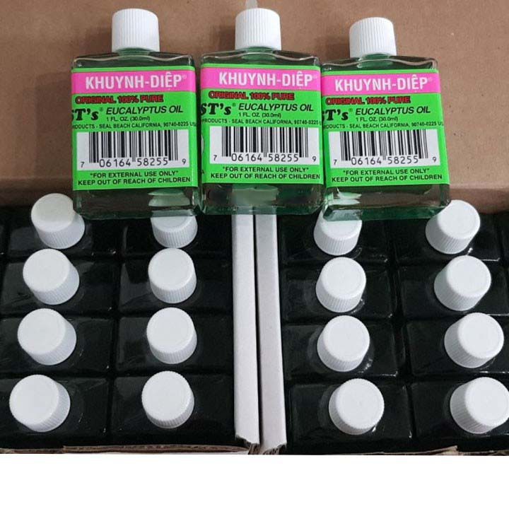 Dầu khuynh Diệp Mỹ nguyên chất 30ml BST's Eucalyptus Oil