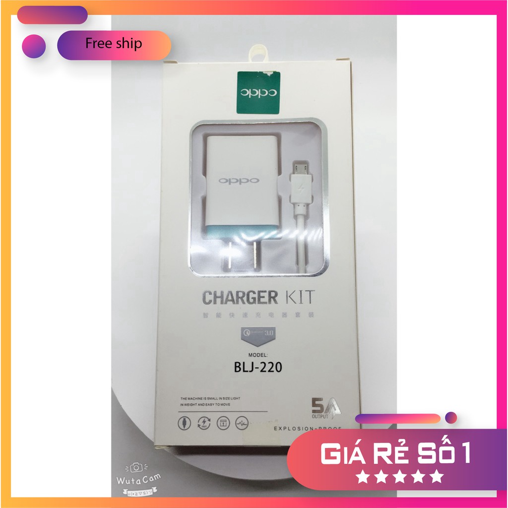 [Loại 1 Tốt Nhất]  Bộ sạc nhanh 3.0 BLJ-220 sam sun/oppo