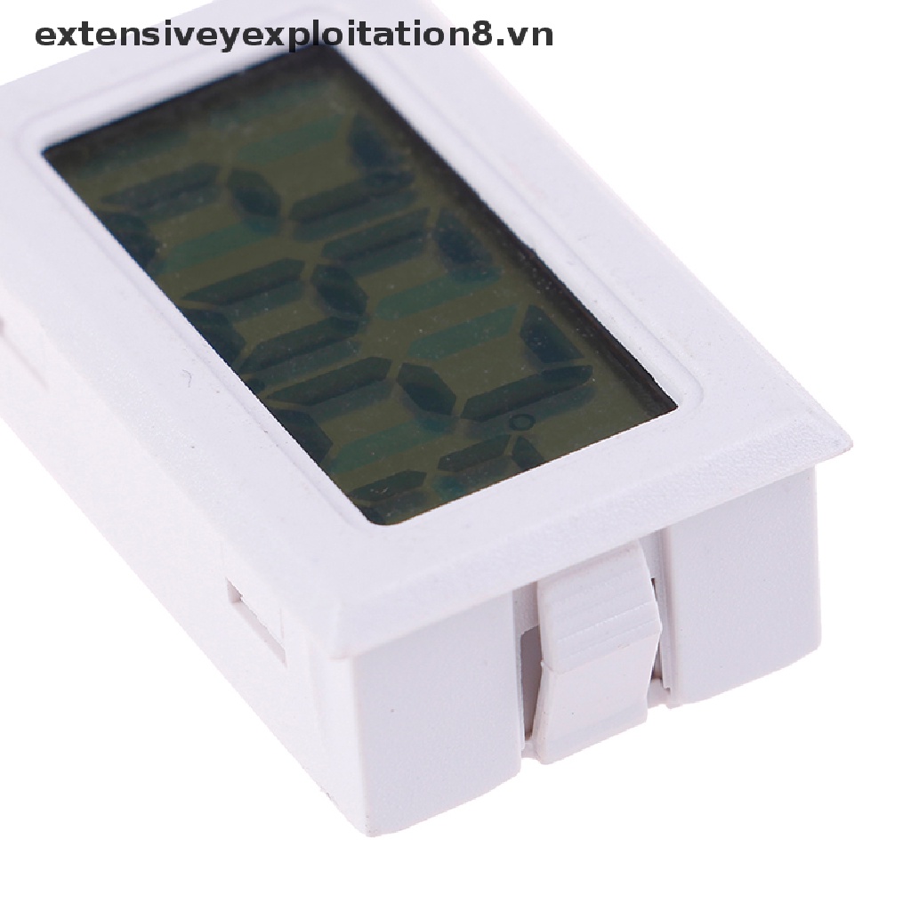 1 Nhiệt kế điện tử mini màn hình LCD đo độ ẩm / nhiệt độ trong nhà