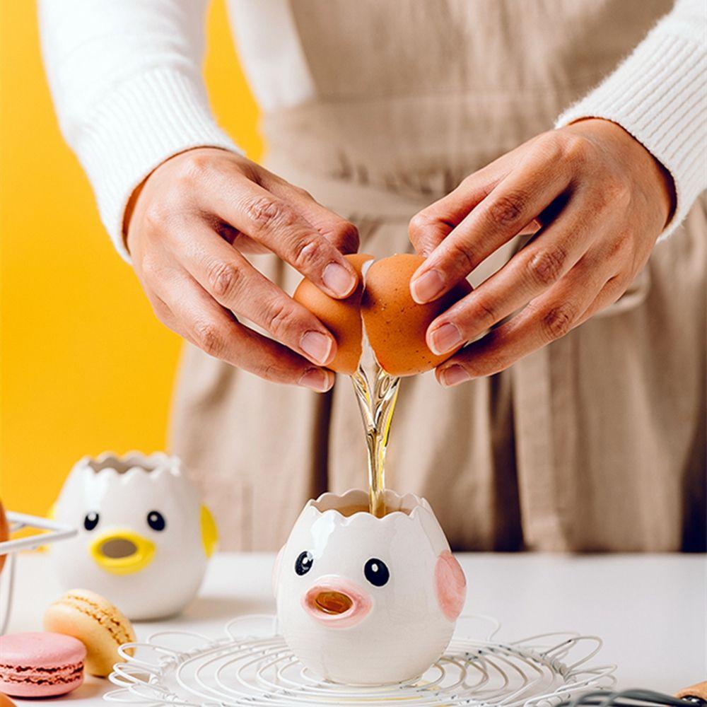 Dụng Cụ Tách Lòng Đỏ Trứng DIY Sáng Tạo
