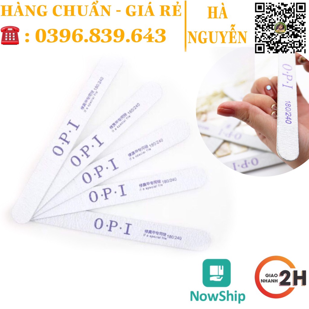 Dũa Phom Móng OPI Mỏng 100/180 , Dũa Nail