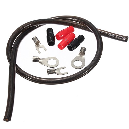 Dây Cáp Giá Đỡ Cầu Chì Khuếch Đại Âm Thanh Cho Xe Hơi 1500W 8GA