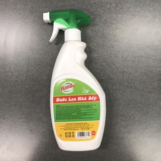 Nước lau kính siêu sạch an toàn Hando 600ml Hương Hoa