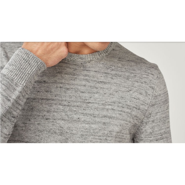 Áo len nam cổ tròn giordano