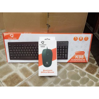 Bộ phím chuột  văn phòng goldtech k98 và BenCom R828 giá rẻ bảo hành 12 tháng