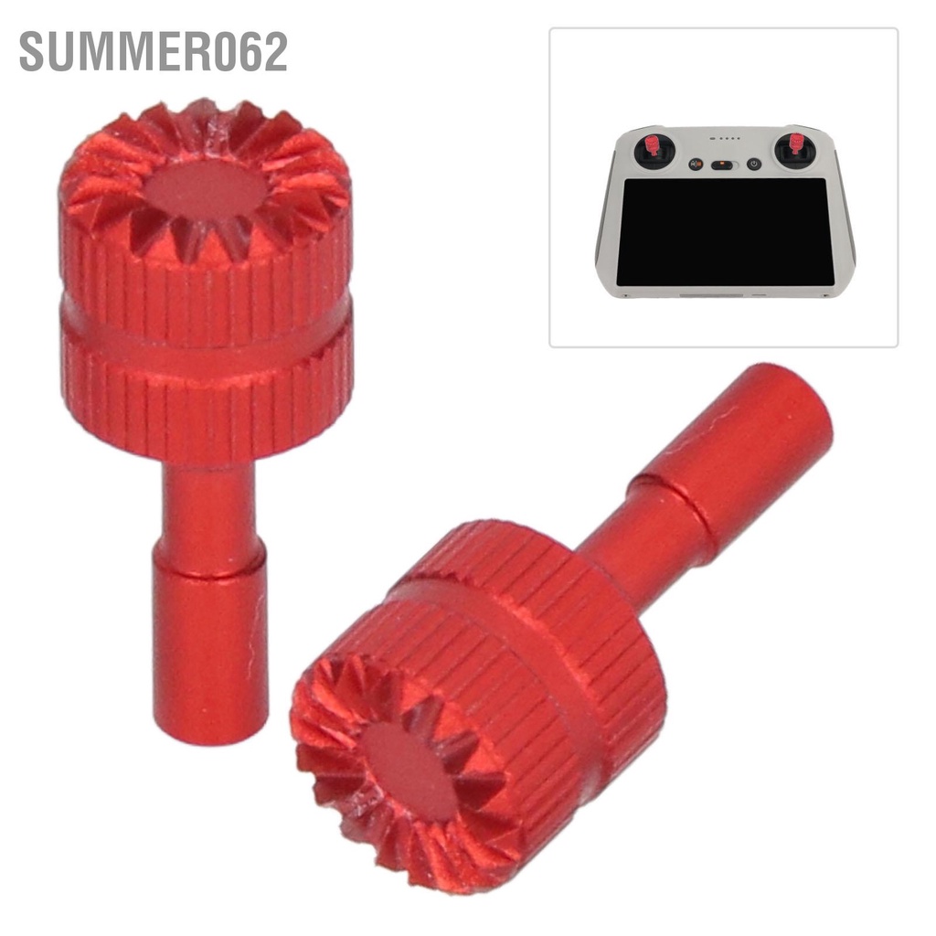 Summer062 2PCS RC Joystick Hợp kim nhôm có thể tháo rời Điều khiển từ xa Ngón tay cái Rocker cho Mini3 Pro