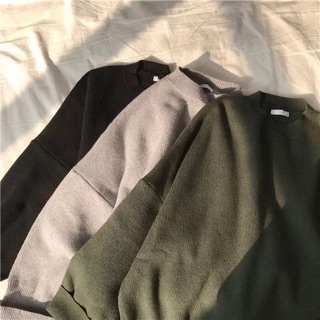 Áo Len Trơn Oversize ( Có ảnh thật )