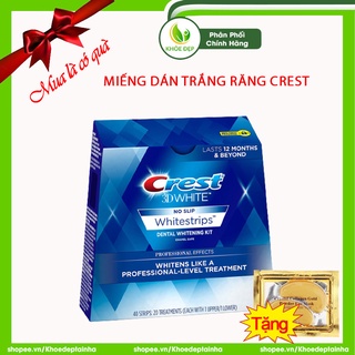 Miếng Dán Trắng Răng Crest 20 miếng
