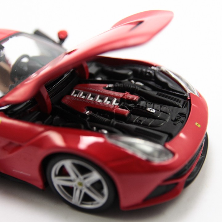 MÔ HÌNH XE FERRARI F12 BERLINETTA RED 1:24 BBURAGO - MH18-26007