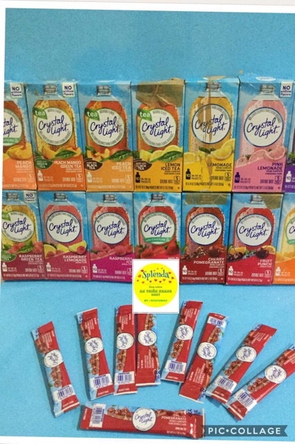 Set ( 14+1) gói Crystal light nhỏ mix đủ 15 vị