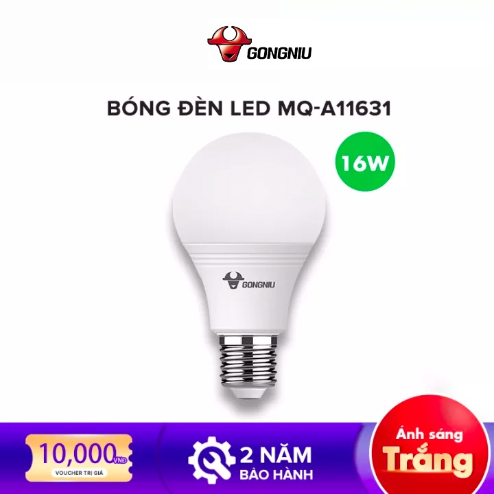 Bóng Đèn LED Bulb Gongniu - Nhều Công Suất - Hàng Chính hãng - Bảo Hành Toàn Quốc 2 Năm