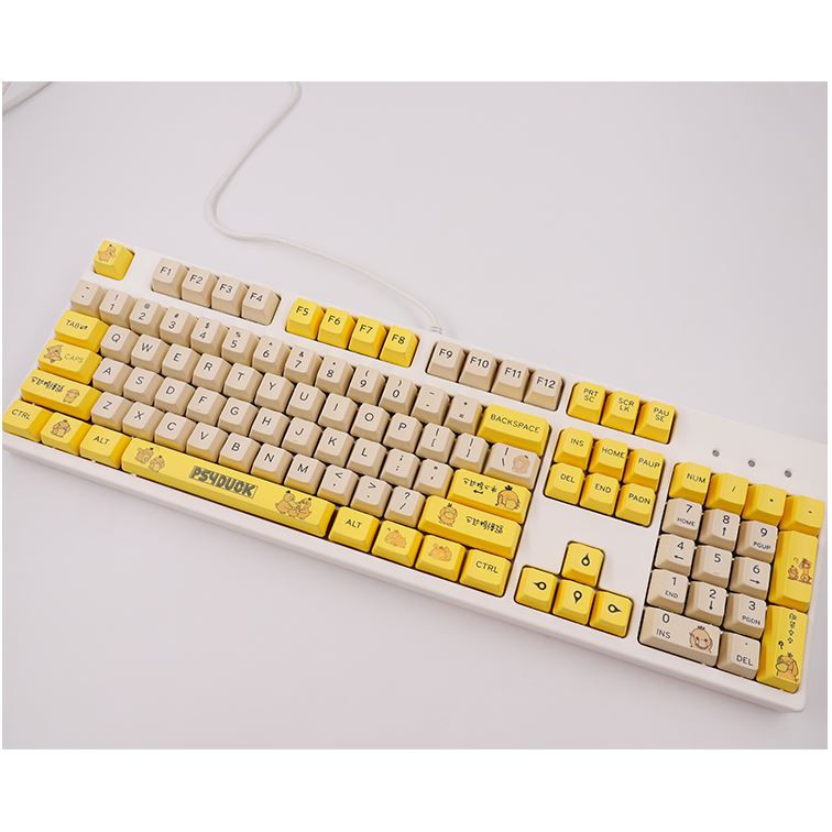 Keycap set PBT Dye-sub, Doubleshot nhiều phối màu nút bàn phím cơ | BigBuy360 - bigbuy360.vn