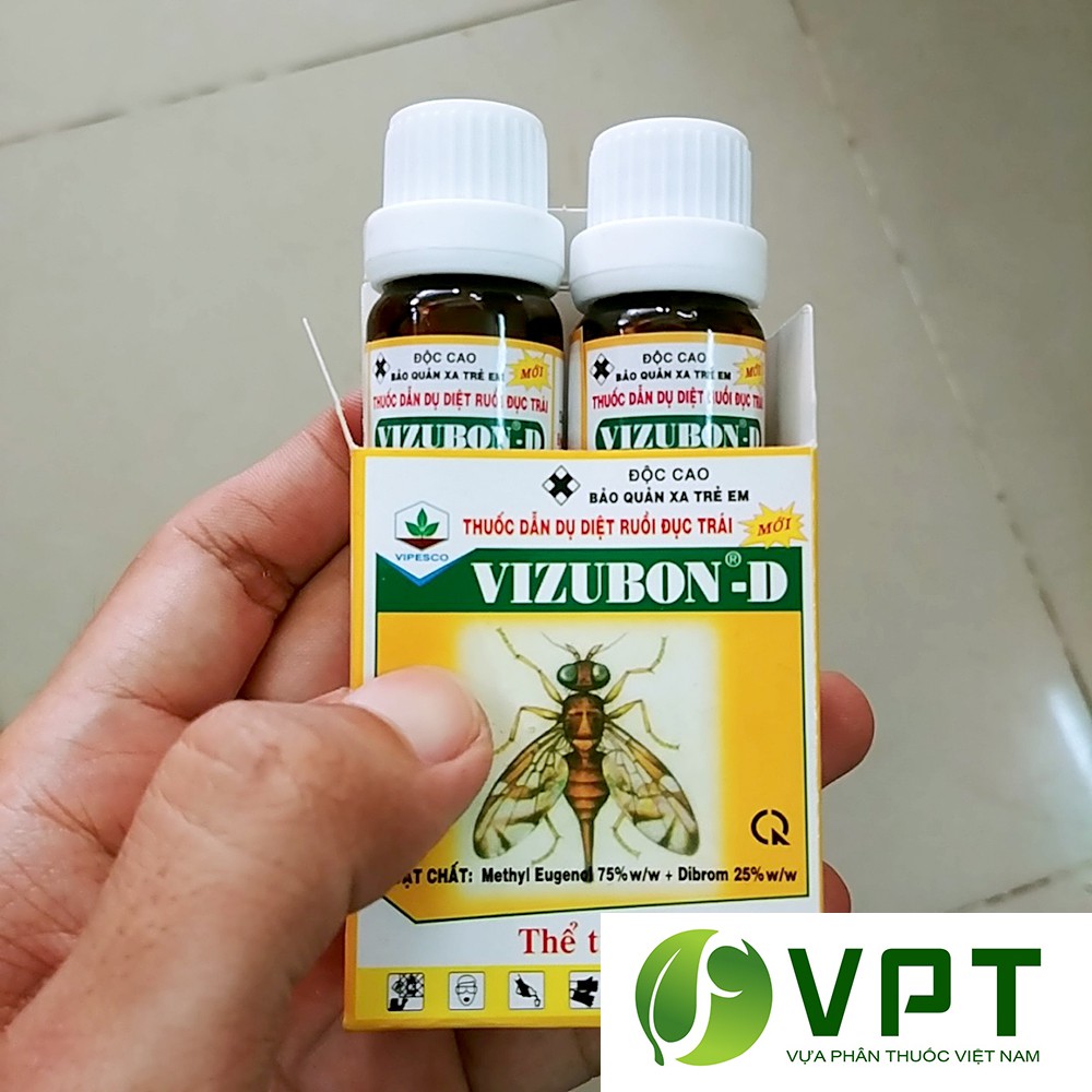 VIZUBON-D – Thuốc dẫn dụ ruồi đục nụ, đục trái