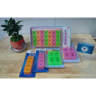 Hộp Chia/Phân Liều Thuốc (Ngày-Tuần)