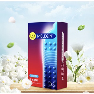 Bao cao su meleon gân gai hạt nổi lớn - hộp 10 cái