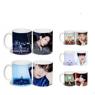 Cốc sứ cao cấp in hình nhóm nhạc BTS abum BE cực đẹp làm quà tặng ý nghĩa cho fan hâm mộ