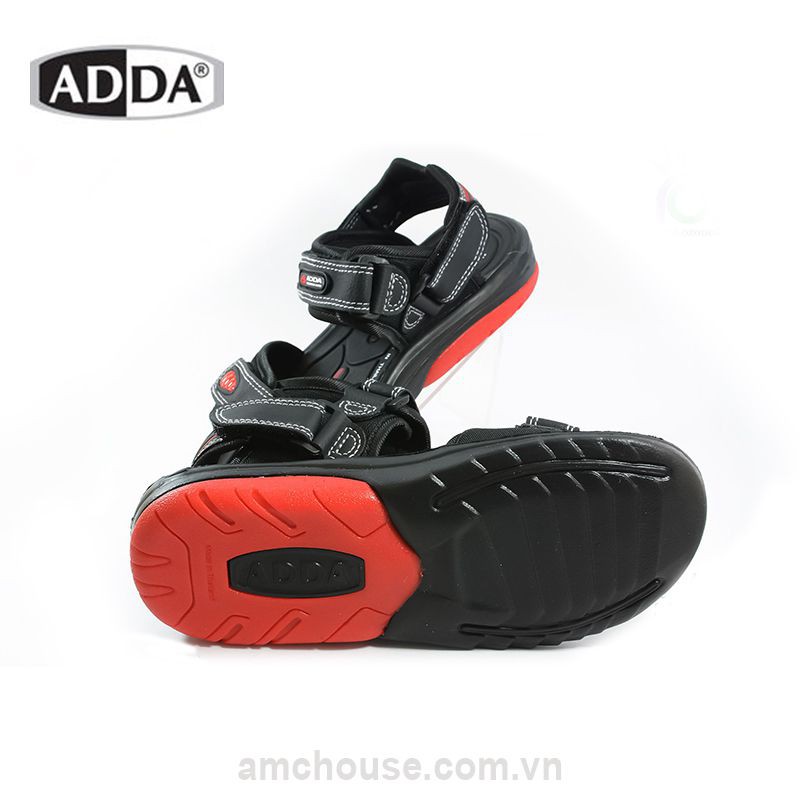 Giày sandal Thái Lan nam ADDA 2N36 - đen đỏ