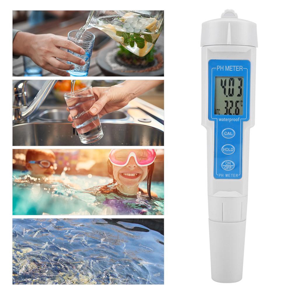 Máy đo độ pH nước bể cá chống thấm nước