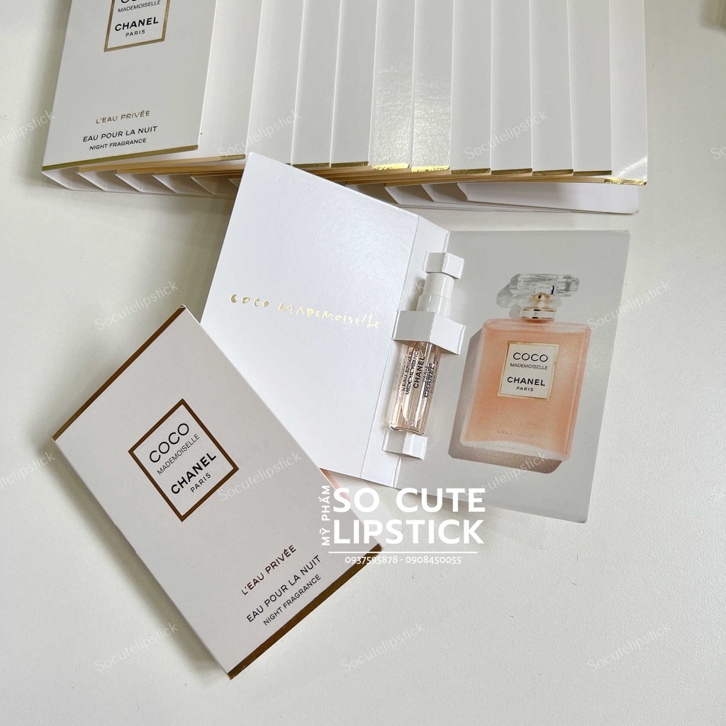Vial nước hoa Chà neo Coco EDP - Intense - Eau Priivee 1.5ml