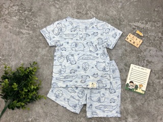Bộ cotton bé trai bé gái