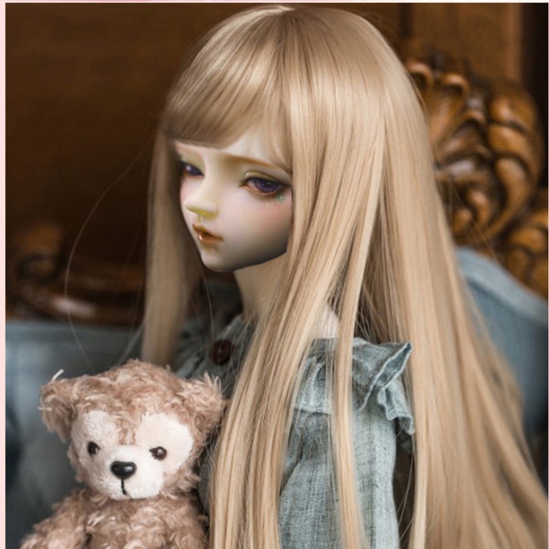 Tóc Giả Dài 60cm Cho Búp Bê 1 / 3 bjd