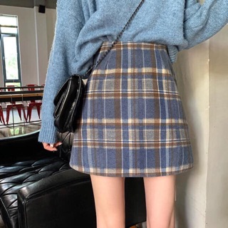 CHÂN VÁY NGẮN KẺ SỌC HÀN XẺNG