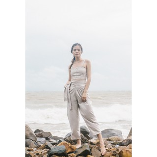 Josephine Pants | Quần đắp xéo, dây lưng liền