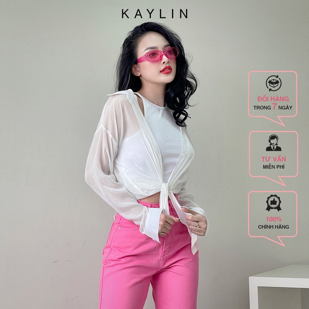 Áo khoác kiểu sơ mi thời trang KAYLIN - N1750