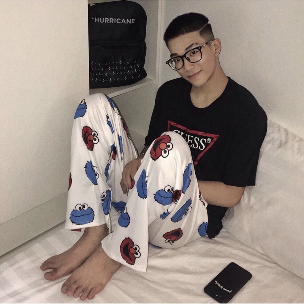 Quần Dài HOẠT HÌNH CARTOON Ulzzang Unisex 1hitshop