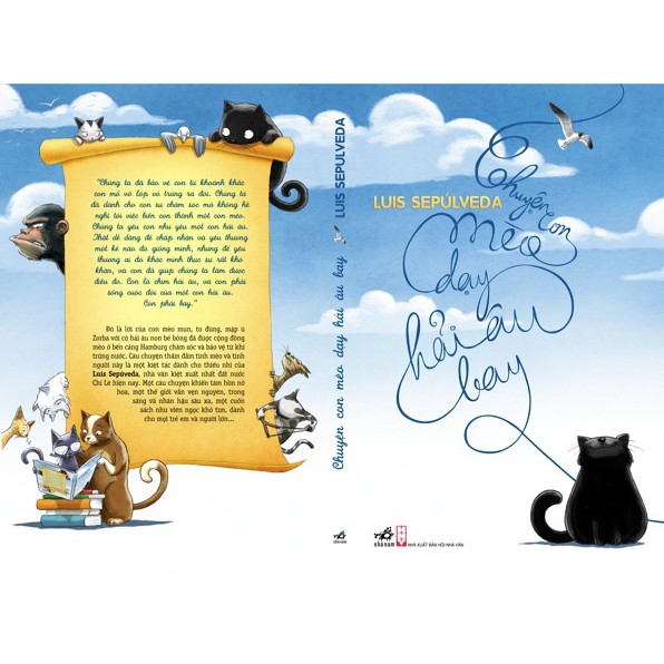 Sách - Chuyện con mèo dạy con hải âu bay (tình yêu thương và lòng can đảm)