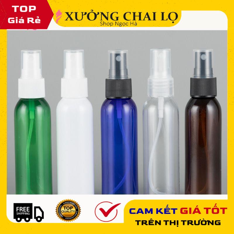 Chai Xịt Phun Sương ❤ GIÁ RẺ NHẤT ❤ [10ml,20ml,30ml] Chai nhựa pet Trắng Sữa chiết mỹ phẩm , phụ kiện du lịch