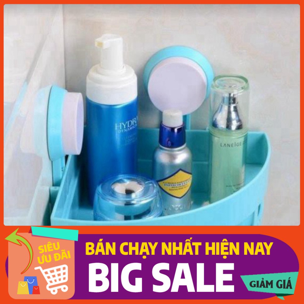 [FREE SHIP] Kệ góc tam giác treo để đồ nhà tắm,nhà bếp hút chân không 💥SIÊU HOT💥