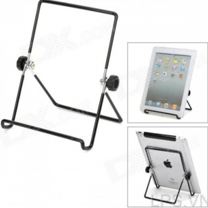giá đỡ điện thoại, máy tính bảng khung sắt từ 4-7inch